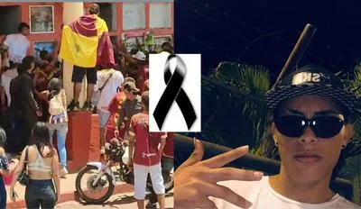 Triste despedida a joven asesinado en Ibagué en violenta riña ente bandas