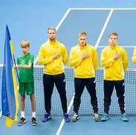 Ucrania definió su nómina para enfrentar a Colombia por la Copa Davis.