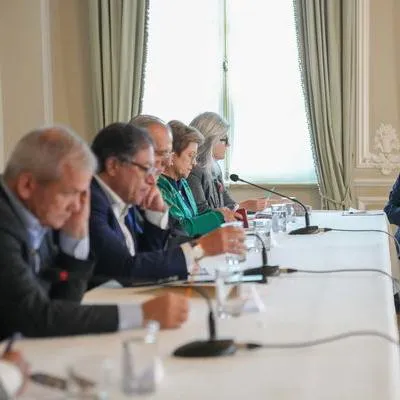 El presidente Gustavo Petro y empresarios de Colombia se reunieron este martes para lograr consensos en temas económicos, laborales y sociales del país.