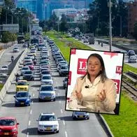 Secretaria de Movilidad, Deyanira Ávila, habla de los carros en Bogotá y el problema con los trancones. 