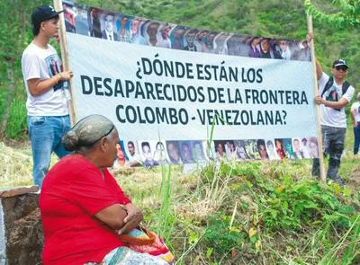 Las familias que siguen buscando a sus desaparecidos en la frontera con Venezuela
