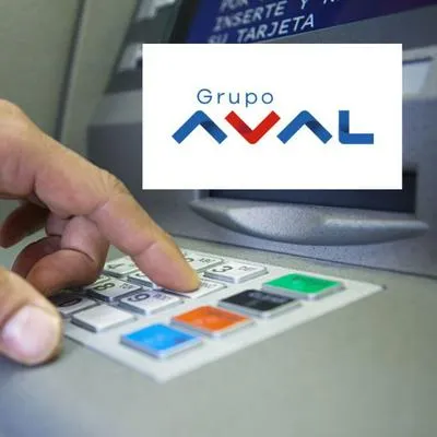 Logo del Grupo Aval, dueña del Banco Popular, cuya entidad tuvo la renuncia de Carlos Eduardo Upegui como su presidente