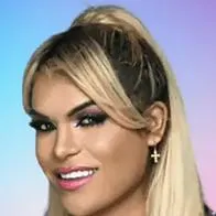 Wendy Guevara con Anitta y Kevin Álvarez