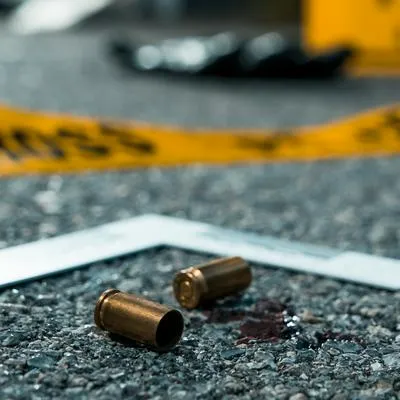 Escena del crimen, como el cometido contra un hombre en Valledupar, asesinado con dos tiros.