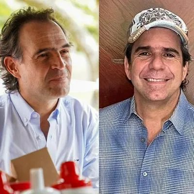 'Fico' Gutiérrez y Alejandro Char, aspirantes a alcaldías de Medellín y Barranquilla, respectivamente.