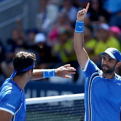 Juan Sebastián Cabal y Robert Farah debutan con victoria en su último Grand Slam, US Open