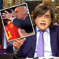 Jaime Bayly, que defiende a Luis Rubiales por video de Jenni Hermoso luego del beso