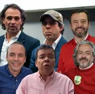 Federico Gutiérrez, Alejandro Char, Carlos Fernando Galán, Alejandro Éder, Roberto Ortiz, Juan Daniel Oviedo y Gustavo Bolívar, candidatos a la alcaldía elecciones 2023 que lideran encuesta de Invamer.