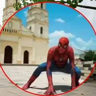 'Spiderman' criollo resultó siendo estrategia que tejió político que quiere arañar alcaldía.