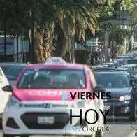 Programa 'Hoy no circula' de la Cdmx y Edomex para el viernes 1 de septiembre.