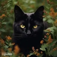 Este es el significado de tener un gato negro en casa; no trae mala suerte ni ruina.