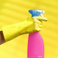 Guantes para limpiar con vinagre deben usarse.