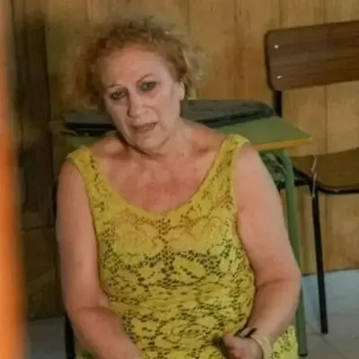 Mamá de Luis Rubiales Ángeles Béjar en huelga de hambre, que ya abandonó después salir del hospital.