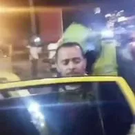 Taxista con cruceta en la cabeza en Medellín sobrevivió y le sacaron objeto