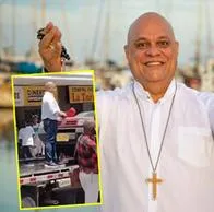 Se le iría hondo a cura y candidato a alcaldía quiso ser redentor en procedimiento de tránsito.