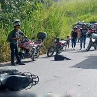 Joven acaba de fallecer tras accidente en Ibagué: habría chocado contra una camioneta en su moto.