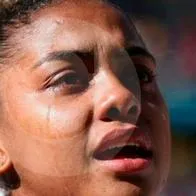 Jorelyn Carabalí, jugadora de la Selección Colombia Femenina, habló de la muerte de su hermano.
