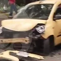 Accidente de tránsito en el puente de San Juan  tiene congestionado el occidente.