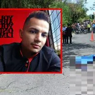 Accidente en vía a San Bernado en Ibague, motociclista chocó contra volqueta.