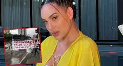 Joven busca a Andrea Valdiri con desesperada petición; frenó tráfico con cartel.