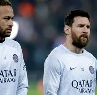 Neymar revela cruda situación vivida con Messi en el PSG.