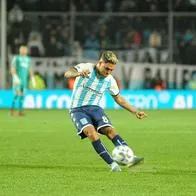 Juan Fernando Quintero, quien fue convocado a la Selección Colombia, anotó gol con Racing en la victoria ante Estudiantes
