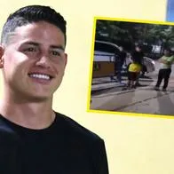 James Rodríguez le dará regalazo a niño que lo esperó por varias horas en Barranquilla