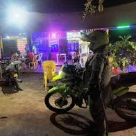 20 personas capturadas, un arma de fuego y dos motocicletas recuperadas.