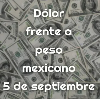 Precio del dólar 5 de septiembre