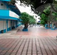 Colegio Sarid Arteta de Barranquilla, donde un hombre entró armado buscando a presunta agresora de su hija.