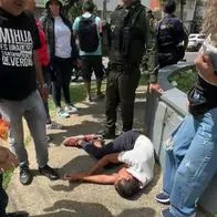 En Bucaramanga golpean a ladrón que robó a mujer que estaba con una diputada