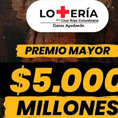 Lotería Cruz Roja resultado último sorteo hoy 5 de septiembre de 2023