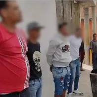 Delincuentes capturados que simulaban ser integrantes del ‘Tren de Aragua’ para extorsionar