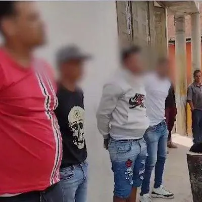 Delincuentes capturados que simulaban ser integrantes del ‘Tren de Aragua’ para extorsionar