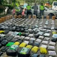 La Policía de Antioquia informó sobre la captura de un hombre de 34 años que transportaba media tonelada de marihuana hacia Medellín.