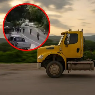 Imagen ilustrativa a propósito de hinchas de Millonarios intentando subir a camiones en Antioquia.