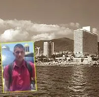 En bolsas, así hallaron el cuerpo de joven colombiano en México.