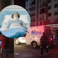 Revelan identidad de la niña que cayó anoche de un octavo piso en Ibagué: está grave.