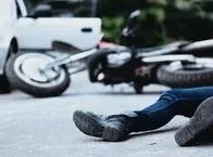 Persona accidentada en moto. En relación con motero fallecido en autopista Medellín-Bogotá.