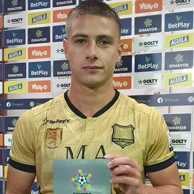 Mateo Puerta, lateral de Águilas, reveló pasado que tuvo en Atlético Nacional y por qué no continúo en el club. Fue capitán en casi todas las categorías.