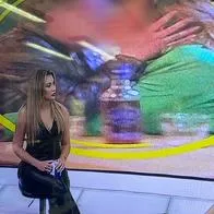 Nanis Ochoa dejó tirado 'Lo sé todo' (en vivo) por foto íntima: 