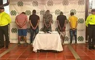 Bajo las rejas está la peligrosa banda conocida como la de “Los Pupos”