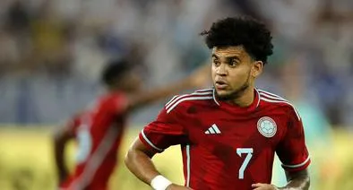 Foto de Luis Díaz, en nota de que el jugador, previo a Selección Colombia vs. Venezuela, fue nominado con Liverpool