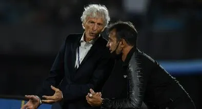 Jose Nestor Pékerman y Fernando Batista, en nota sobre quién es el entrenador de Venezuela