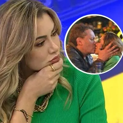Fotos de Nanis Ochoa y de su beso con Danny Marín, en nota de que Lo sé todo (Canal 1) por beso de la presentadora y el cantante tomó dura decisión
