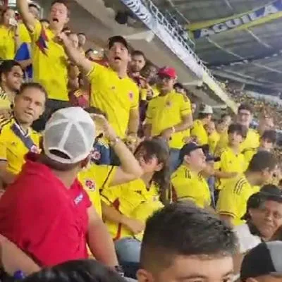 Armando Benedetti fue abucheado en el partido de la Selección Colombia
