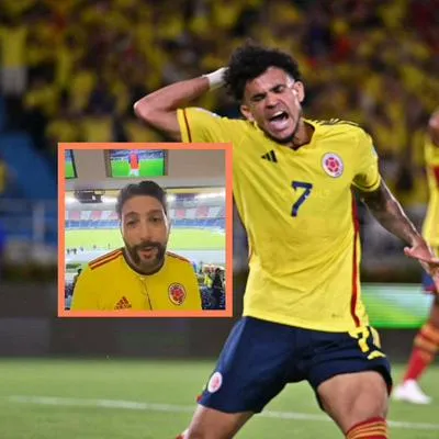 Luis Díaz habló del altercado que tuvo su familia con Agmeth Escaf por una sillas en el estadio Metropolitano en el partido de Colombia. 