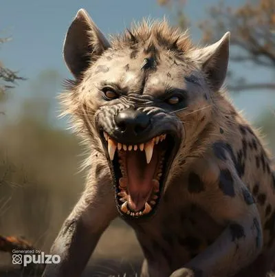 Significados de soñar con hienas: que lo atacan, que las escucha riendo o que están muertas; un repulsivo animal con mensajes de amenaza y traición.