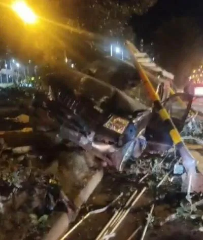 Conductor se llevó por delante un semáforo en la carrera Séptima con calle 151