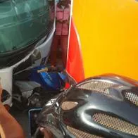Cartagena hoy: accidente entre 3 buses de Transcaribe y moto dejó 20 heridos